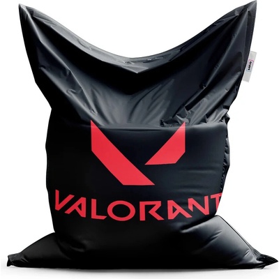Sablio Sedací vak Classic VALORANT Black 150x100 cm