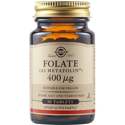 Solgar Folate 400 mcg [50 Таблетки]