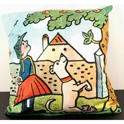 Galanteria Eshop so zipsom Josef Lada fúkajte fúkajte vetríkom 33 x 50 cm
