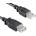 Goobay USB-A 2.0 - USB-A 2.0 M/F кабел за данни с удължител 0, 3 м черен 68622 (68622)