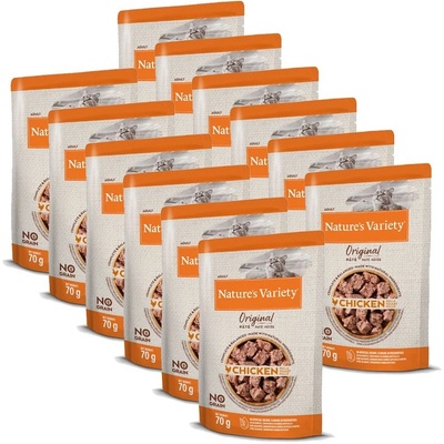 Nature's Variety Nature s Variety Cat Original Chicken 12 x 70 г