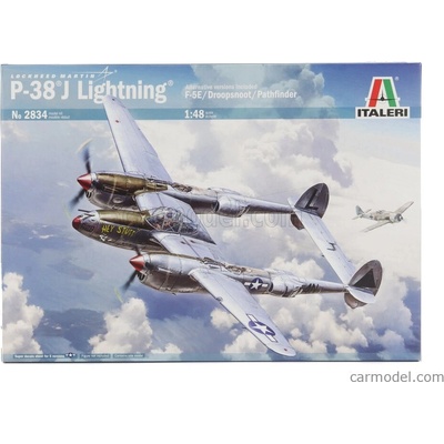 Italeri Lockheed martin P-38j Lightning Caccia Airplane 1939 / 1:48
