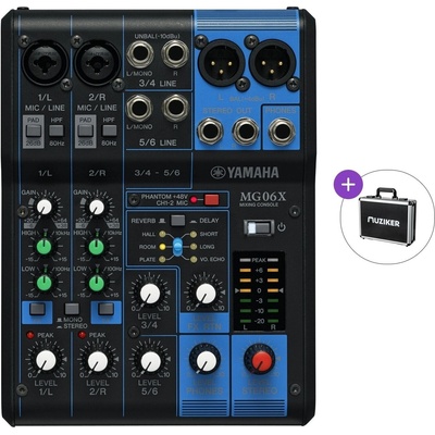 Yamaha MG06X Basic SET Смесителен пулт (MG06-X-BASIC-SET)