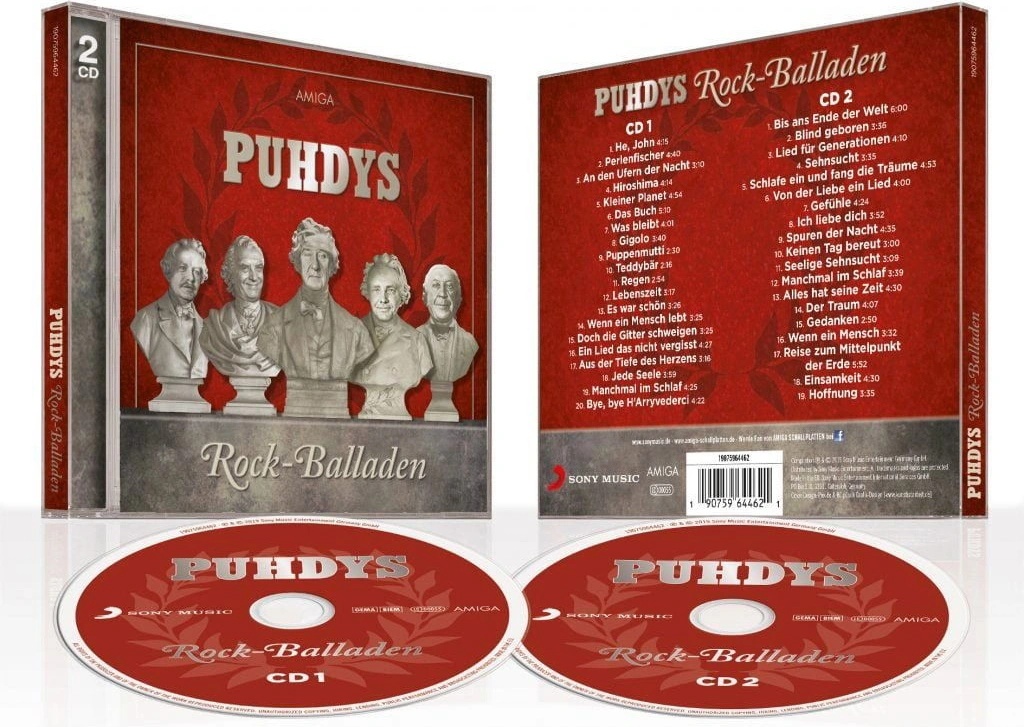 Puhdys ♫ Rock-Balladen CD