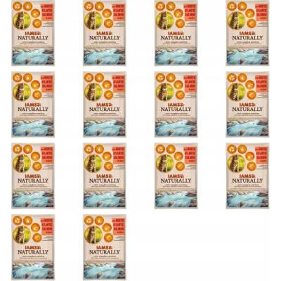 Iams Naturally Adult losos v omáčce 85 g