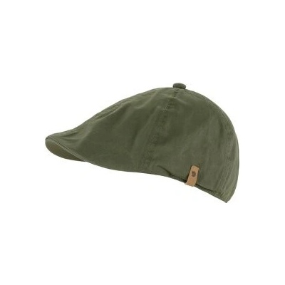 Fjällräven Övik Flat Cap Deep Forest zelená