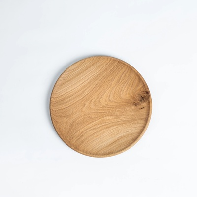 Valovič Woodworking Drevený tanier Dub 23cm