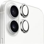 Blueo Протектор камера за iPhone 16 / iPhone 16 Plus - оригинален протектор за обектив с метална рамка - сребрист