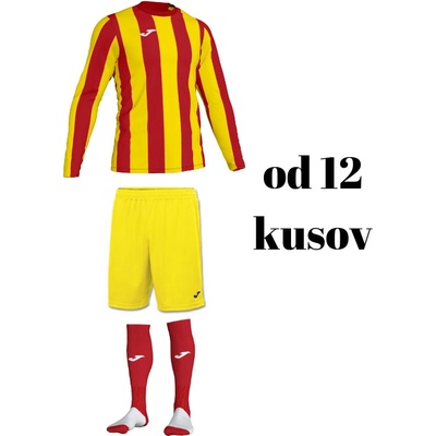 Joma Inter s dlhým rukávom pre celé mužstvo od 12 ks červená žltá počet ks v sadě 12 hráčskych setov