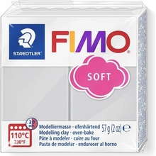 Fimo Soft Modelovacia hmota 57 g polymérová sivá