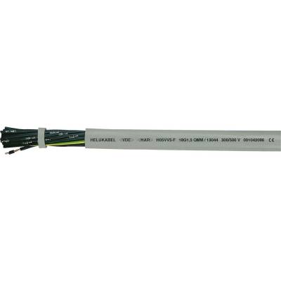 Helu H05VV5-F (NYSLYÖ-JZ) 13002-1000 riadiaci kábel 4 G 0.50 mm² 1000m sivá