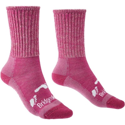 Bridgedale Hike All Season Junior Merino Comfort Boot dětské ponožky pink