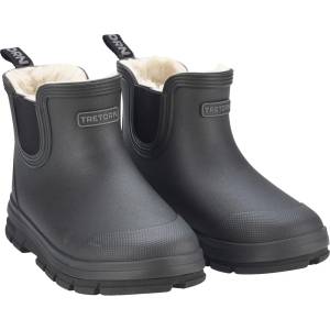 Tretorn Детски гумени ботуши Tretorn Kid's Aktiv Chelsea Winter Wellington boots - Black - размер 22 (EU) (731-0049-0111)