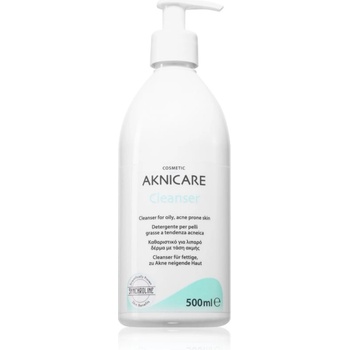 Synchroline Aknicare Cleanser почистващ гел за намаляване на кожен себум за проблемна кожа, акне 500ml