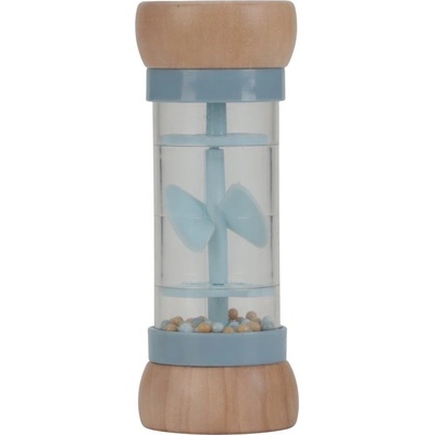 Little Dutch Forest Friends Rain Rattle chrastítko Blue