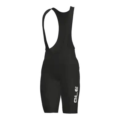 Alé Pantalone C/B Zimné pánske s laclom a vložkou čierna/biela