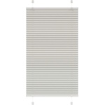 vidaXL Плисирана щора Светло сиво 70x100 cm Ширина на плата 69, 4 cm (4015324)