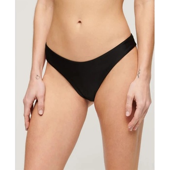 Superdry Logo Brazilian bikini bottom - Black (Black)