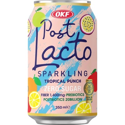 OKF PostLacto Tropical Punch Zero Sugar 350 ml