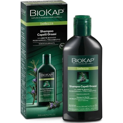 Biokap Bellezza Šampón na mastné vlasy 200 ml