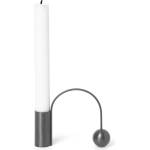 ferm LIVING Свещник Balance от месинг тъмносив (5753)