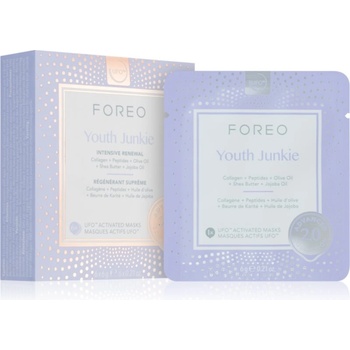 FOREO UFO Youth Junkie маска за лице анти стареене 6 бр