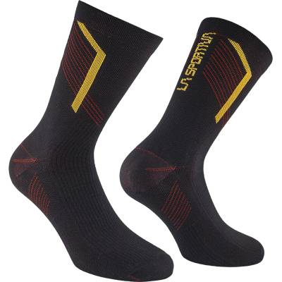 La Sportiva FLOW TRAIL SOCKS Čierna