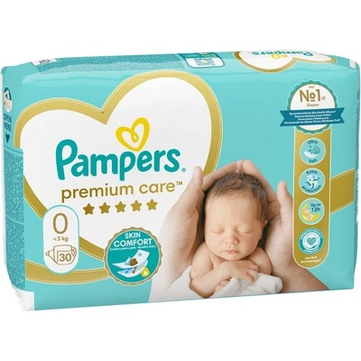 Pampers Памперси Pampers Premium Care 0 - 30 броя