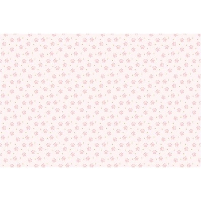 PartyDeco Ubrous papírový Kočičí tlapky 180x120cm