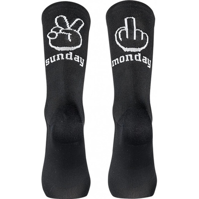 Northwave ponožky Sunday Monday Sock Black