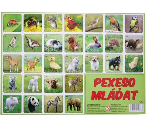 Pexeso Mláďata
