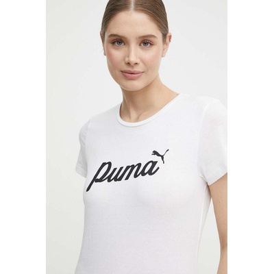 PUMA Памучна тениска Puma в бежово 679315 (679315)