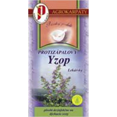 Agrokarpaty YZOP Lekársky protizápalový čaj 20 x 2 g
