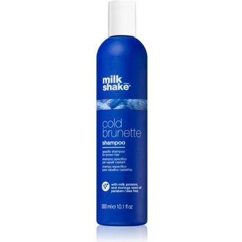 Image 1 of Milk Shake Cold Brunette Shampoo шампоан, неутрализиращ жълтите нюанси за коса с кафяви нюанси 300ml