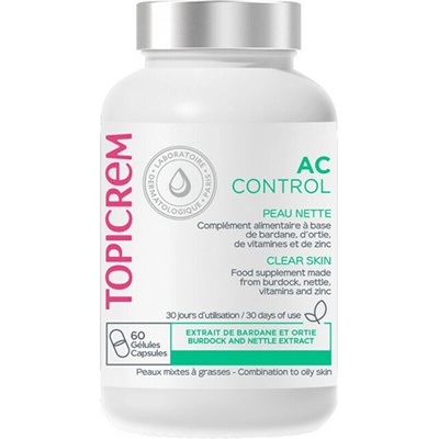 Topicrem pre problematickú pleť so sklonom k akné AC Control Clear Skin 60 ks