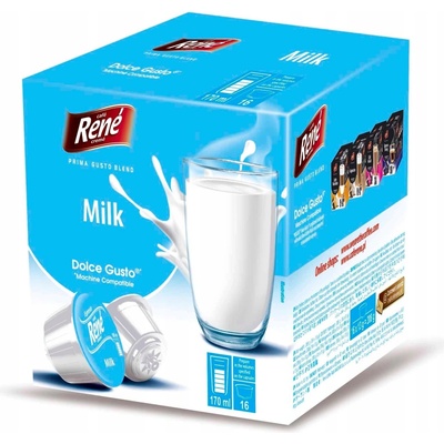 Café René Mléko kapsle pro Nespresso 10 ks