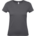 B&C Collection B&c e150 / Дамска тениска с обло деколте - тъмносива s (01002t67001)