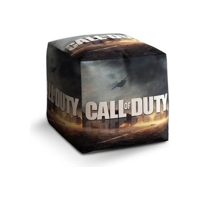 Sablio Taburet Cube Call of Duty Bojiště: 40x40x40 cm