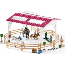 Schleich 42389 Jezdecká škola s jezdci na koních