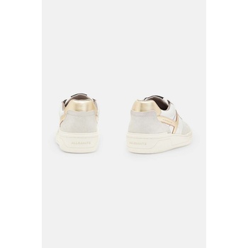 AllSaints Кожени маратонки AllSaints Vix Suede Sneaker в бяло W125FB (W125FB)