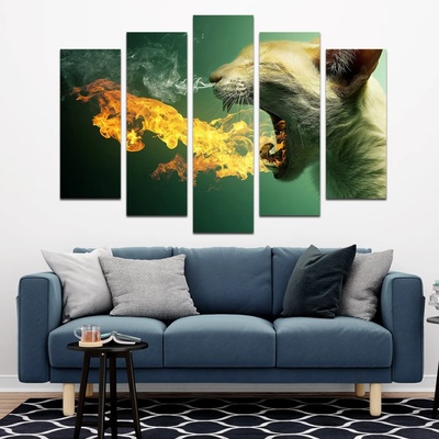 Art gift Декоративен панел за стена Котка