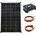 Solartronic Пълен комплект 1x100W монокристален панел, 20A контролер за зареждане 12V / 24V кабел (1000100M20)