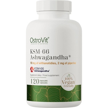 OstroVit KSM-66 Ashwagandha® Vege, 120 Capsules