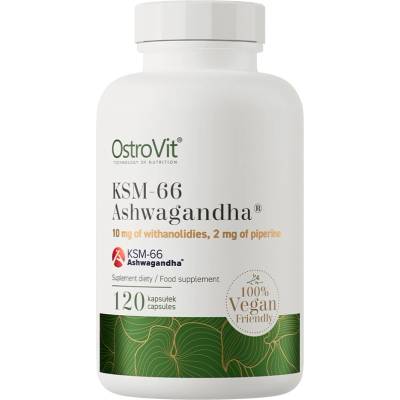 OstroVit KSM-66 Ashwagandha® Vege, 120 Capsules