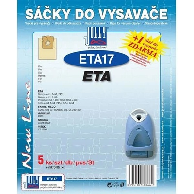 JOLLY papírové sáčky ETA 17 5 ks