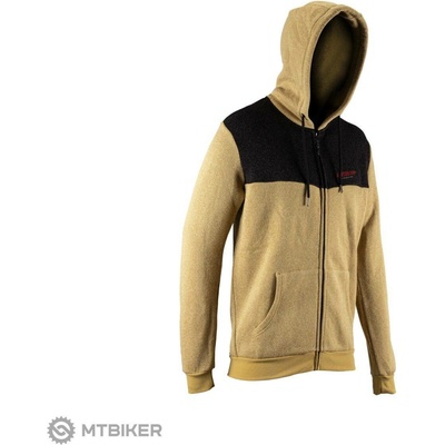 Leatt Zip tech mikina brass brown