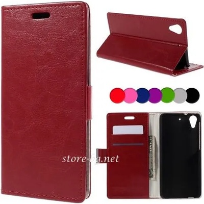 HTC Desire 626, 626G Dual Sim Magnetic Wallet Калъф и Протектор