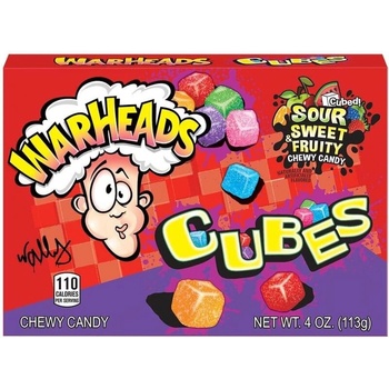Warheads Бонбони WarHeads Sour Chewy Cubes 113g (032134232248)