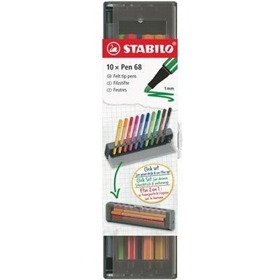 Stabilo Pen 68 10 ks stolová sada