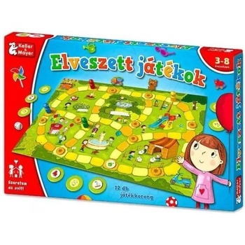 Keller&Mayer Загубени игри - настолна игра с инструкции на унгарски език (713519)